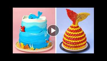 Easy Cake Decorating Ideas | Awesome Homemade Ocean Cake Decorating Tutorials