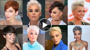 CORTES DE CABELLO CORTO DAMAS 40+50+60+70 | Women Short Pixie Haircut Ideas 20-2021 | Pixie Hairc...