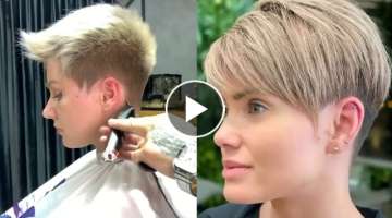 Latest Pixie Haircut for girls????✂️/Boy cut for girls/Pixie Hairstyles/pixie haircut tutoria...