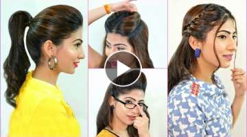 5 Everyday HAIRSTYLES Every Teenager/Office/College Girls MUST Try | #Summers #HairHacks #Anaysa