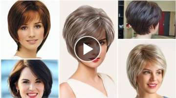 Awesome Short Haircuts & Hair Dye Color Ideas For Women To Look Younger/Short Hair Hairstyles