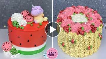 Amazing Cake Decorating Tutorial for Cake Lovers | So Yummy Cake Recipes | Best Cake Design Ideas