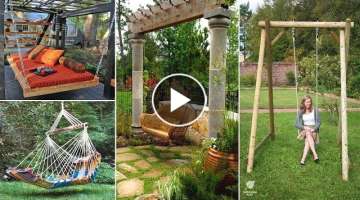 100 Amazing DIY Outdoor and Garden Swings | Garden Ideas