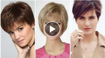 Top Trendy Hair Dye Color Ideas With Short Haircuts For Women 2022-2023