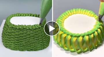 Perfect & Simple Cake Decorating Tutorials Like a Pro | Most Satisfying Chocolate Cake Recipes