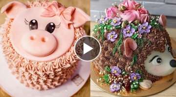 Top 10 Fancy Cake Decorating Compilation | So Yummy Cake | Most Satisfying Cake Videos