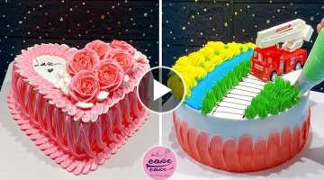 Most Satisfying Cake Decorating Ideas | Birthday Cake | Delicious Cake and Dessert Videos