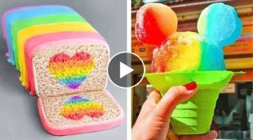 The Best Rainbow Cake Decorating Ideas | So Yummy Cake Decorating Compilation | Easy Cake Hacks