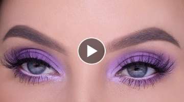 EASY Lilac Eye Makeup Tutorial for Brown Eyes, Green Eyes or Blue Eyes! ????