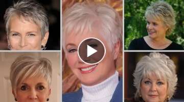 40 Youthful Short Haircuts For Older Women Over 50-60 Special Summer 2022 || Pixie Hairstyles