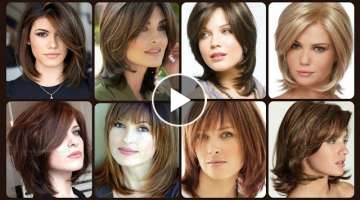 Best Homecoming Long Bob Haircuts with Bangs For Women Over 40 Viral Video