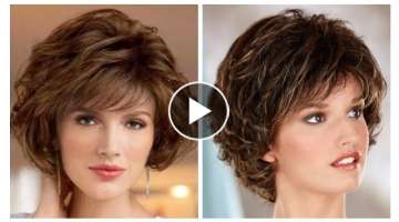 Classy Look Short Haircuts & Hair Dye Color 2022 Ideas For Women Any Age 40-50-60 To Look Younger
