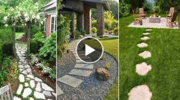 30 Absolutely Stunning Walkway Designs That Will Steal The Show | diy garden