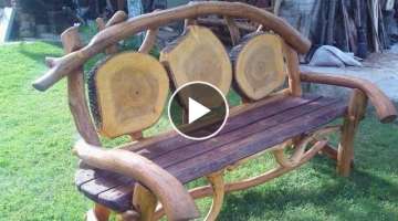 29 beautiful wooden garden benches!