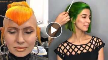 NEW Hair Color Transformation - 15 Amazing Beautiful Hairstyles Tutorial Compilation!