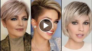 Super Gorgeous Short Funky Style Pixie Haircuts With Curtain Bangs