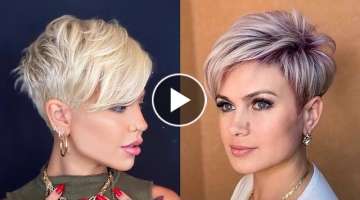 Women New Pixie Haircuts Ideas | Boy Cut For Girls New Style 2022