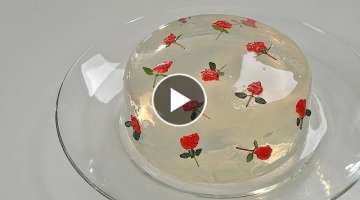 Never had such beautiful cake before! Transparent Cake Recipe)
