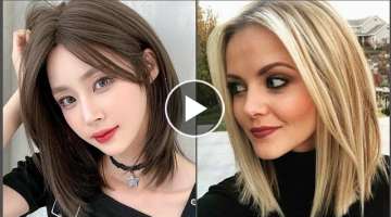 Gorgeous Emo Style Layered Bob Hairstyles For College Girls