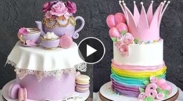 Fancy Cake Decorating Ideas For Everyone | Top Yummy Chocolate Cake Recipes | So Tasty