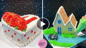 Most Beautiful Cake Decorating Ideas | Oddly Satisfying Cakes And Dessert Compilation Videos