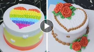 Most Satisfying Chocolate Cake Decorating ???? How to Make Chocolate Cake Recipes ???? So Yummy