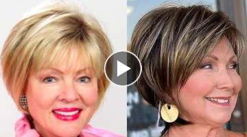 40 Latest Short Haircuts And Hair Color For Women Any Age 50-60 And More To Look Younger