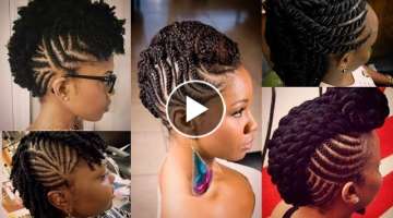 Cornrow Braided Hairstyles For Natural Hair || 30 + Beautiful Natural Hair Cornrow Braided Hairs