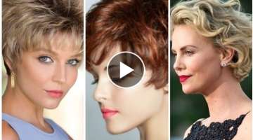 Popular Pinterest pixie Haircut style for the age of 50 60 70 80/ short pixie ideas