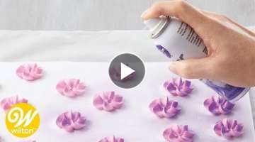 How to Add Color Effects to Royal Icing and Buttercream Flowers | Wilton