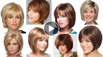 Short Layered Bob Hairstyles For Ladies With Amazing Blondes Hair Colouring Ideas|| 2022-2023