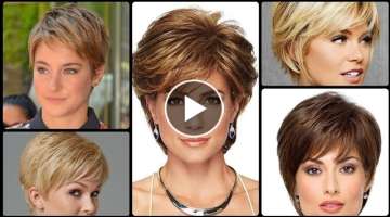 Hotest Short Haircuts Trends With Bands For Women //Short Hairstyles And Hair Color Ideas For Fal...