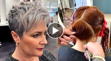 Short Haircuts Transformation | Popular Hairstyles For Women 2022
