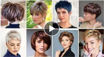 model Vintage short hair bob Pixie attractive bob pics and awesome trendy #hairdye