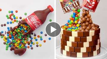 Creative Chocolate Cake Decorating Recipes With Oreo And Candy M&M | So Yummy Cake Tutorials
