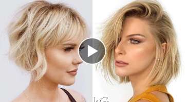 Medium Bob Haircut Tutorial | Amazing Short Hairstyle Compilation 2021 | Pretty Hair
