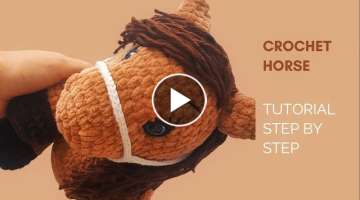 Crochet horse tutorial STEP by STEP / Body