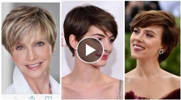 Short Pixie HairCuts For Business Women