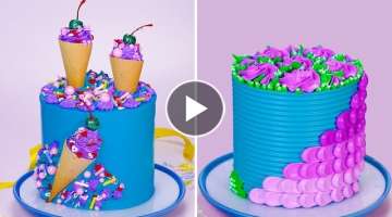 Perfect and Delicious Buttercream Cake Hacks | So Yummy Cake Tutorials You Need To Try Today