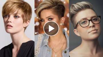 Popular the best short hairstyles ideas 2021/pixie cut trendy ideas
