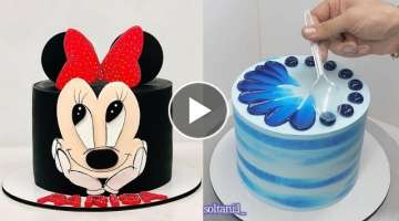 Easy Cake Decorating Ideas | So Yummy Birthday Cake Decorating Tutorials