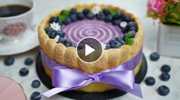 블루베리 샤를로트 케이크 / 이건 꼭 만드세요 / Blueberry Charlotte Cake Recipe /...