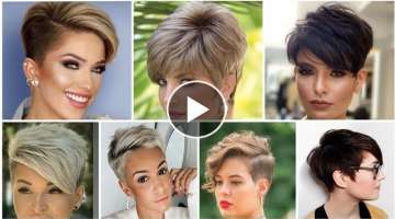 The Most Famous And Viral Short Bob Pixie Haircuts With Awesome Hair Dye Colors Images Video