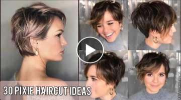 30 Views of Pixie Haircut Trendy Short Haircut Pixie-Bob Hair