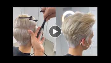 Short Pixie Haircut and Hairstyle for women | Very Short layered cut | Haircut tips & techniques