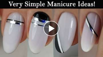 Very Simple Manicure Ideas!Очень Простые Идеи Маникюра!