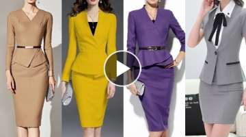 Exotic most beautiful casual wear bodycon dresses for girls 2022