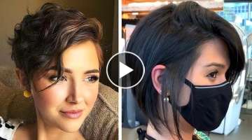 Short Haircuts Trends For Women | Hair Transformation ▶2