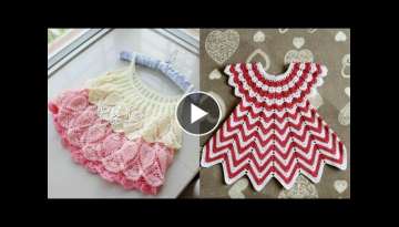 very cool & pretty hand knitted crochet baby top