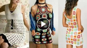 most popular & trendy fashion of crochet granny square blouses pattern